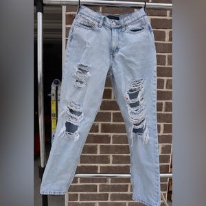 Aeropostal mom jeans | size - 00 | color - light denim